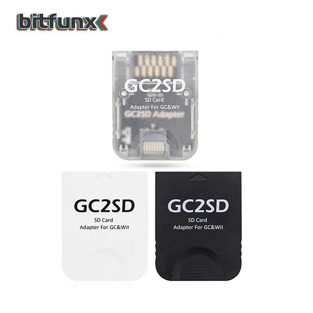 Bitfunx GC2SD Micro SD Card Adapter Memory Card Adapter Swiss for Nintendo GameCube Wii Consoles SD2SP2 - Image 6