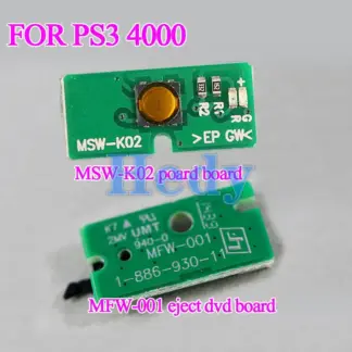 1PC/Set Eject Switch Board PBC Card For PS3 Super Slim 4000 MFW-001 MSW-K02 With Switch Cable Power ON OFF Switch Board