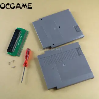 1set Adapter Converter 60 Pin to 72 Pin with CIC chip installed For NES Console System with Cartridge case and screwdriver