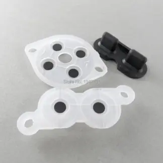 100sets US/EU JP Silicone Conductive Rubber Adhesive Button Pad Keypads High Quality For NES Conductive Replacement