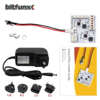 Bitfunx DreamPSU Rev2.0 12V Replace DC Console Original Power Supply For SEGA Dreamcast Game Console