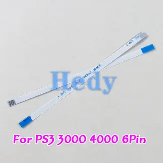 30PCS For PS3 Slim 3000 3K 6PIN Power On Off Switch Reset Ribbon Cable 6 Pin 4K 4000 For PS3 Playstation 3 Super Slim