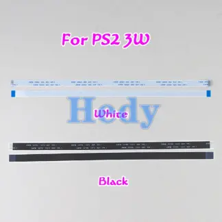 100PCS 3W 5W 7W 9W Power Reset Switch Ribbon Cable For PS2 30000 50000 70000 90000 Power On/off Switch Flat Cable Repair
