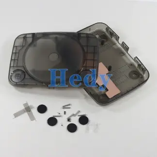5PCS Replacement For PS1 Shell Transparent Clear Case For PlayStation PSOne PSX Game Console With Screws Full Set