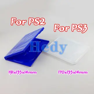 10PCS Replacement CD Box For Sony PS3 PS2 DVD Case For Playstation 3 Disc Protective Shell Accessories