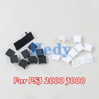 30sets Rubber Feet Full Set Dust Plug Cover Screw Plastic Plug Feet Cover For PS3 Slim 2000 3000 4000 Console