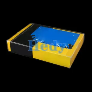 2PCS For Nintendo Game Boxes Clear Transparent For SNES N64 Game box Protector Case CIB Games Plastic PET Protector