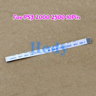 5PCS For PS3 2000 2500 10Pin On/Off Power Ribbon Cable On Off Switch Cable For PS3 Super Slim CECH-2000 2K 2.5K 10 PIN 90MM