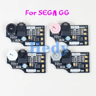 1PCS For SEGA Game Gear Console PCB Power Switch Board USB-C Dual Channel For SEGA GG Volume Audio Board No Sound MainBoard