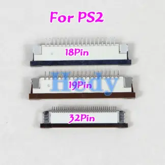 100PCS 18Pin 19Pin 32Pin Button Film Socket For Playstation 2 PS2 Controller Slot For PS2 18 Pin 19 Pin 32 Pin Black White