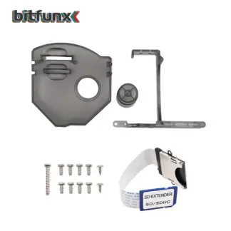 Bitfunx GDEMU Remote SD Card Mount Kit the Extension Adapter for SEGA Dreamcast GDEMU with Extender Cable